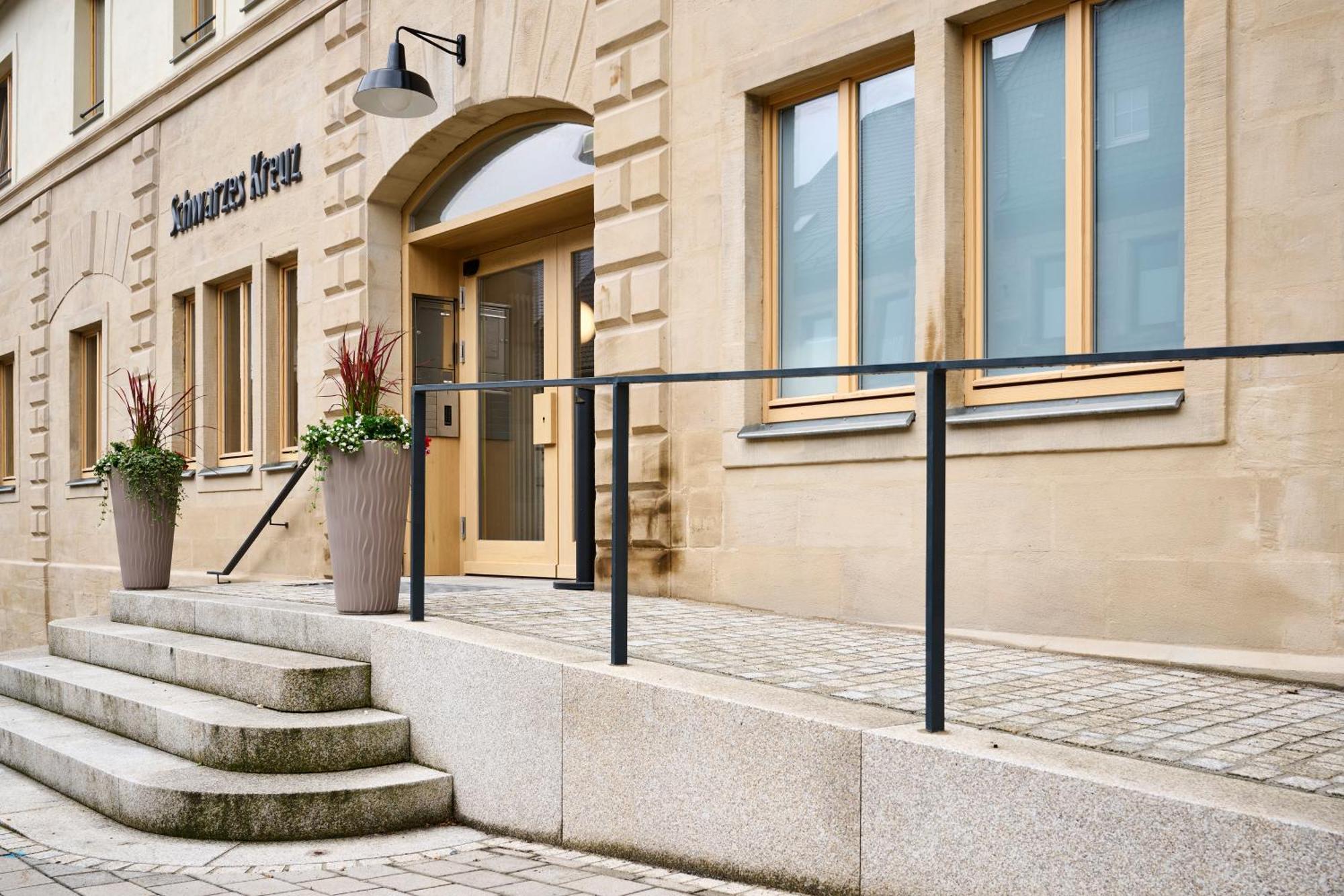 Schwarzes Kreuz Gasthaus Pension Teuschnitz エクステリア 写真
